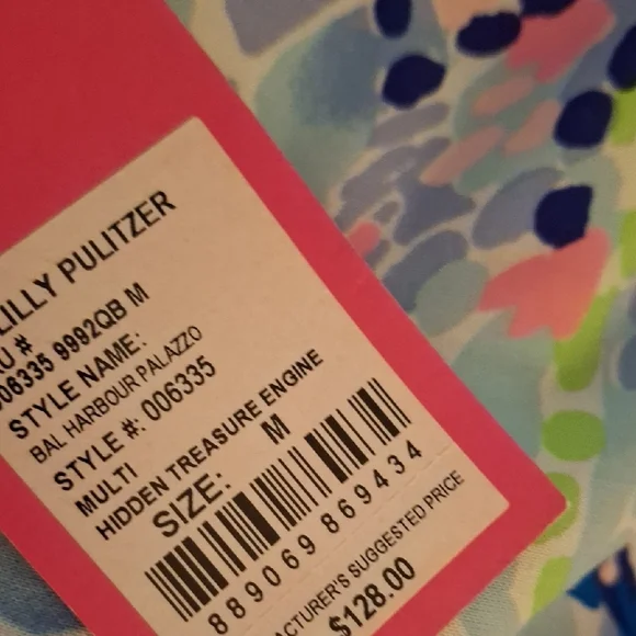 Lilly Pulitzer Bal Harbour Palazzo Pants NWT - Picture 6 of 6
